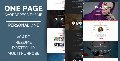 Personal One OnePage / VCard / WordPress Theme