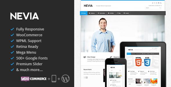 Nevia Responsive Multi-Purpose WordPress Theme