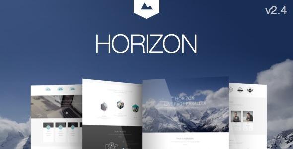 Horizon Creative One Page Multi-Purpose Retina