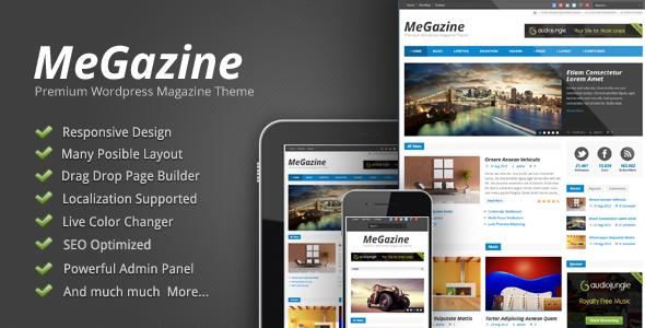 Megazine Responsive WordPress Theme