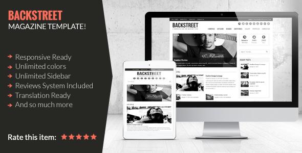 Backstreet Blog & Magazine Theme