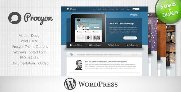 Procyon Corporate Business WordPress Theme 6