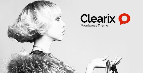 Clearix Creative Parallax One Page WordPress