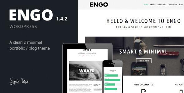 Engo Smart & Minimal WordPress Theme
