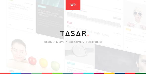 TASAR Creative Portfolio & Frontend Blog Pub