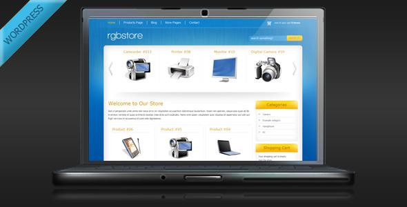 RGBStore Online Store WordPress Theme